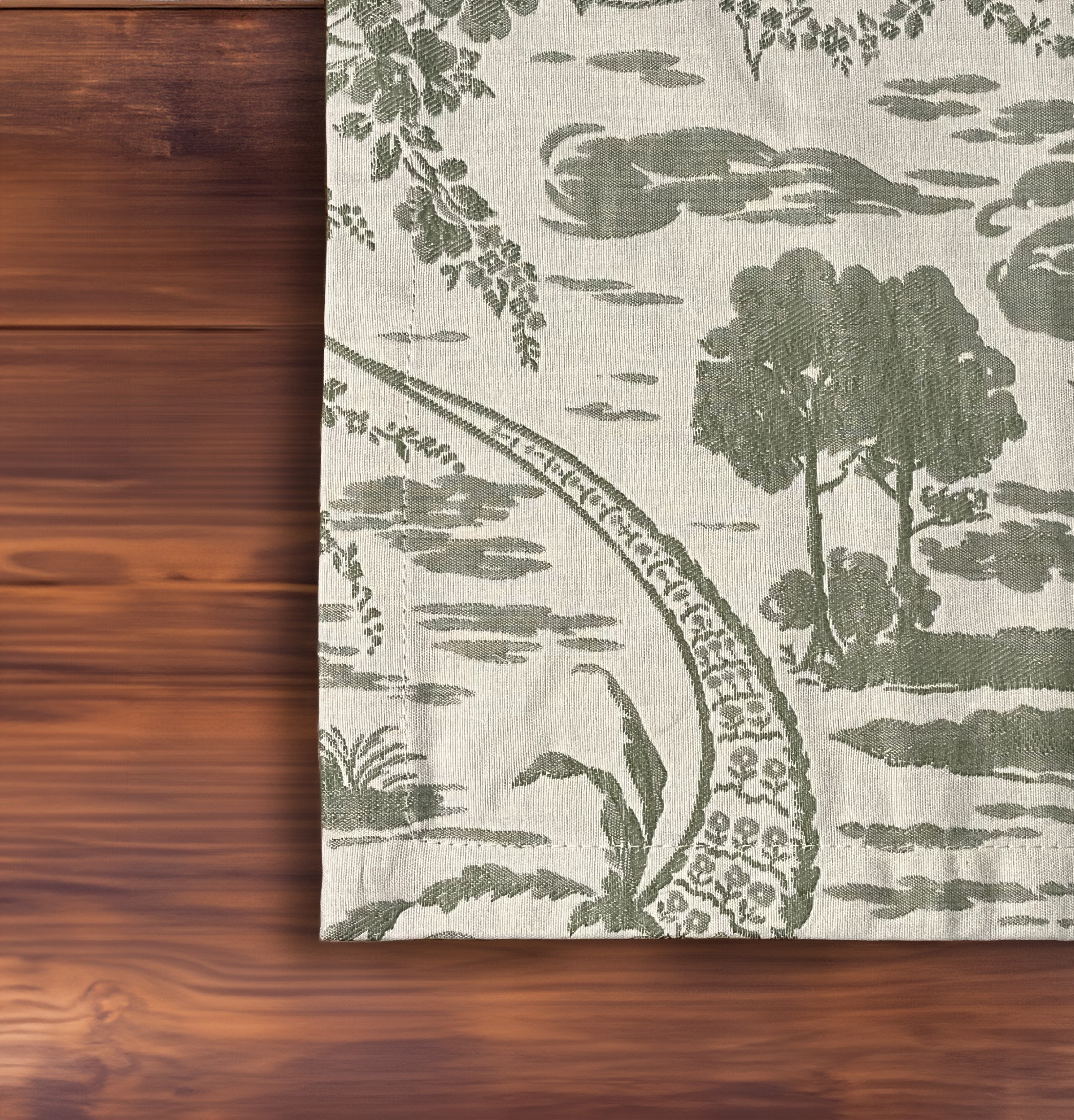 Tovaglioli di stoffa - Tovaglioli cotone disegno Toile de Jouy
