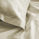 Biancheria per Hotel e B&B - Lenzuola raso di cotone colore panna