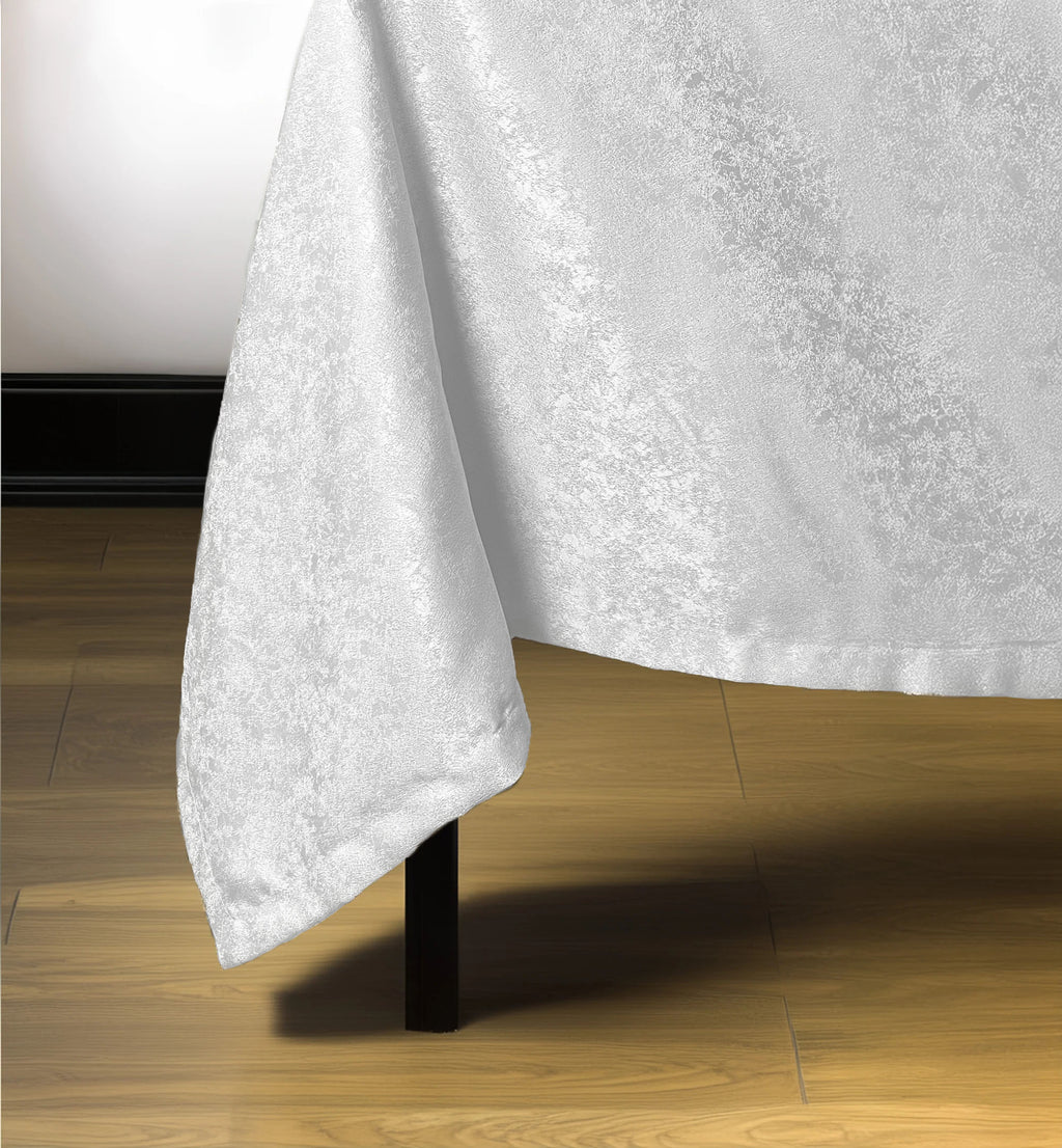 Tablecloths - Stain-resistant tablecloth - Dove-colored polyester tablecloth