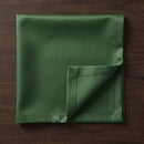 Tovagliolo 40×40 verde in raso di cotone e poliestere