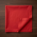 Tovagliolo Smeraldo 40×40 rosso in raso di cotone